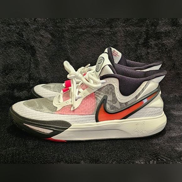 Nike Kyrie 5Y Sneakers - White, Red, and Black - Picture 3 of 9